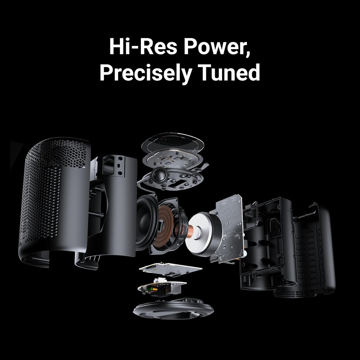 WiiM Sound Lite - Hi-Res 24-bit/192 kHz Audio with AI RoomFit™ Intelligence.