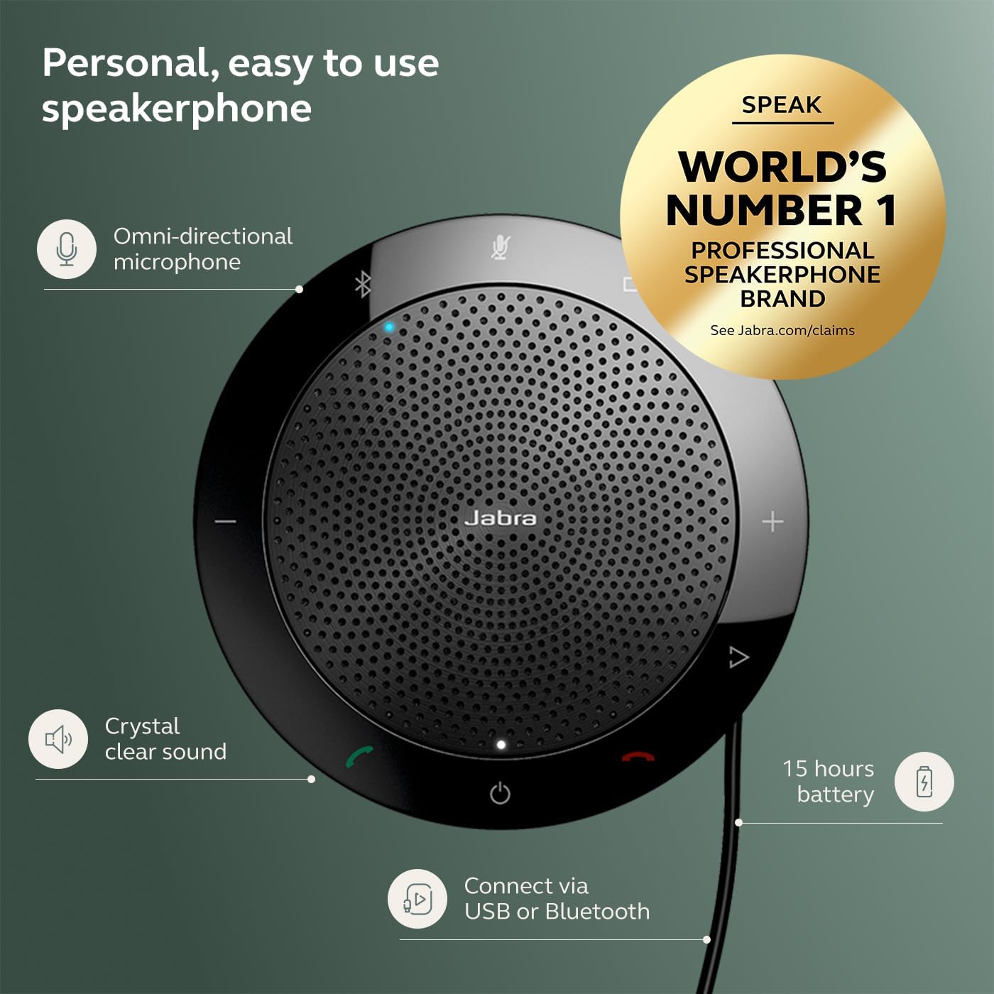 Speak-Master - The 2025 Professional Wireless Speakerphone with USB Link 370.