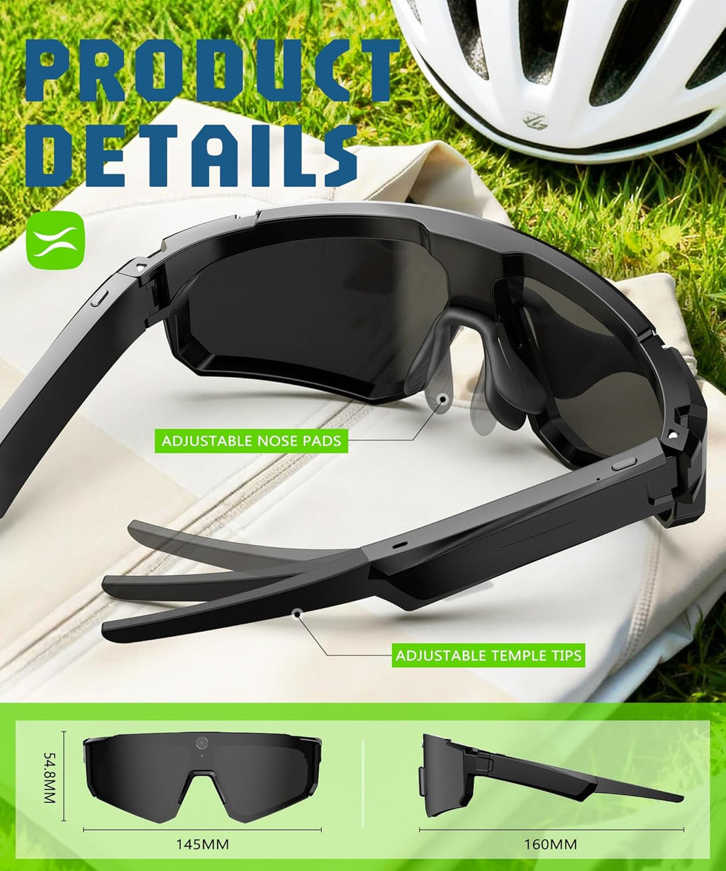 ProVIsion - The World’s First 4K AI Smart Glasses with EIS Stabilization.